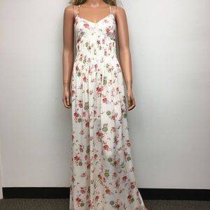Lauren Conrad Floral Pintuck Maxi Dress